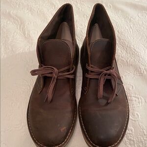 Clarks Dark Brown Chukka Boots